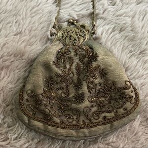 Vintage Beaded Clutch Purse